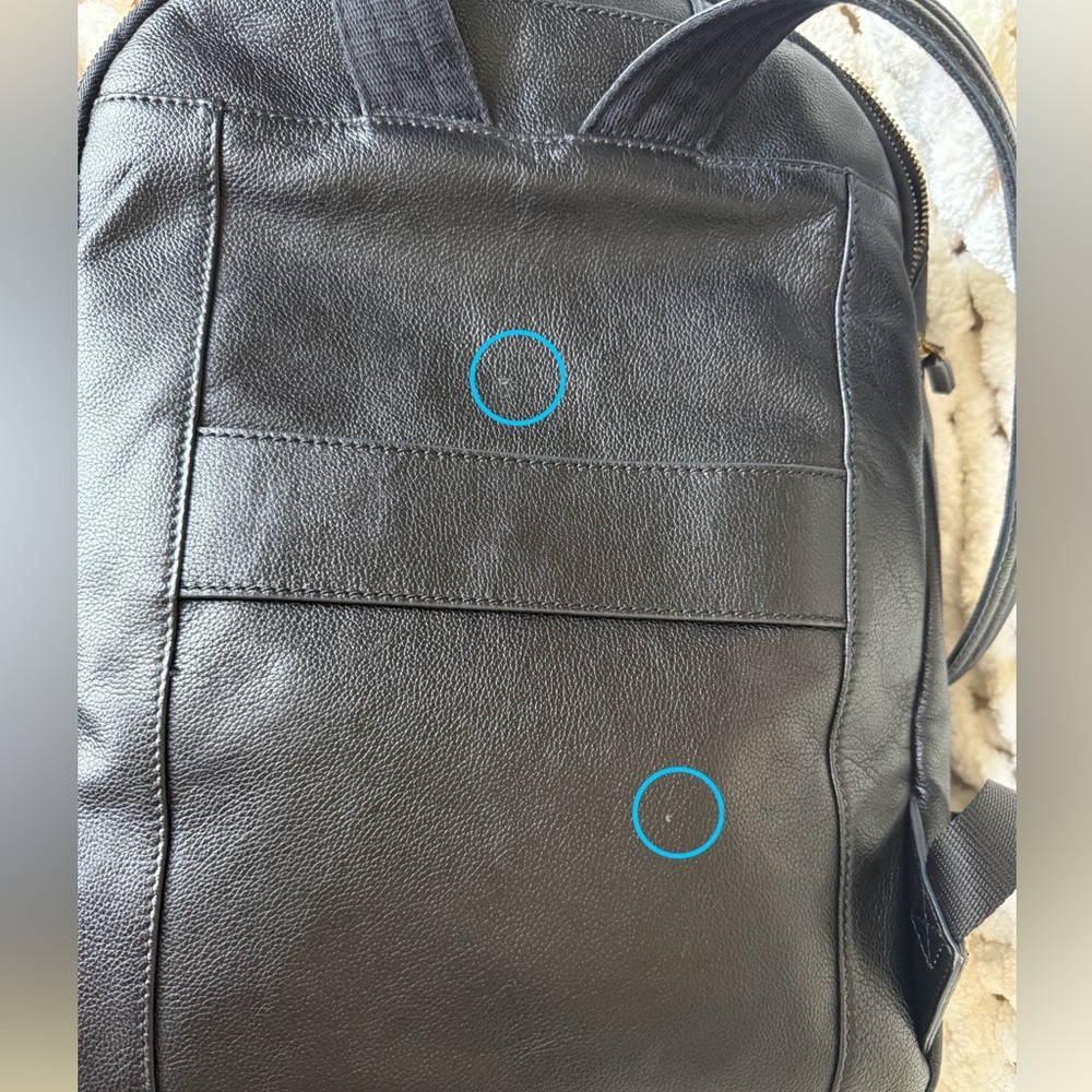Fossil Sherri Leather Backpack. EUC!! - Picture 13 of 15